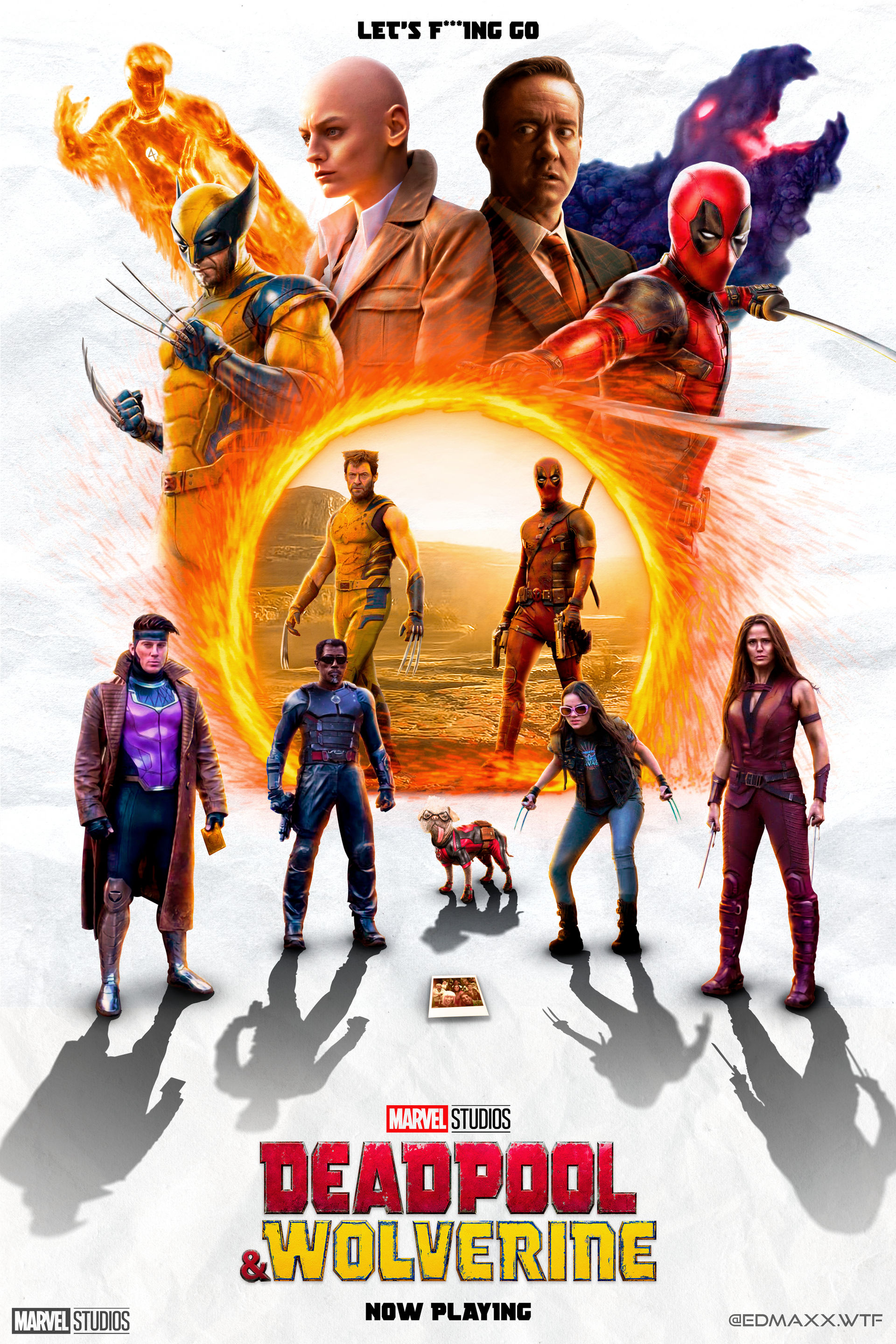 Deadpool And Wolverine (2024) Final Poster Fan Art by edmaxxwtf on ...
