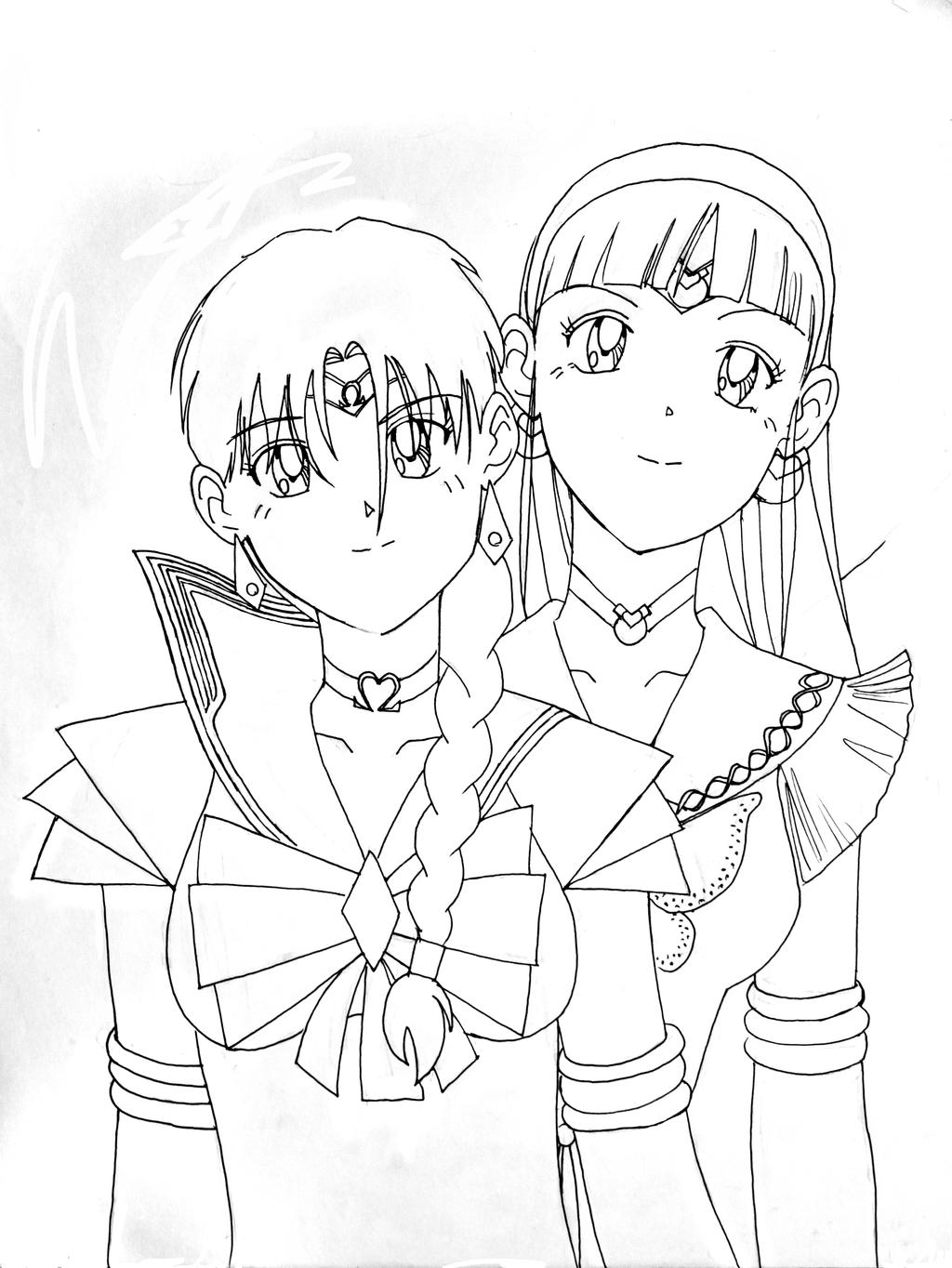 [F2U] Sailor Omega and Sailor Universe