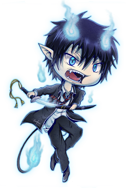 chibi Rin okumura