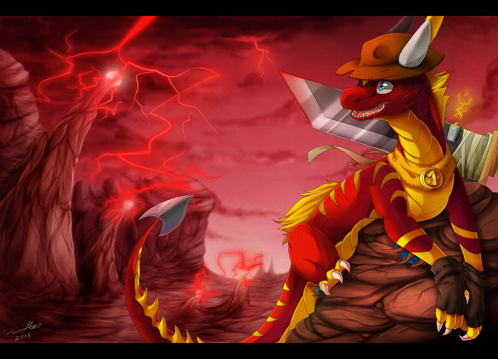 .:Red Thunder:. by Rorita-Sakura on DeviantArt