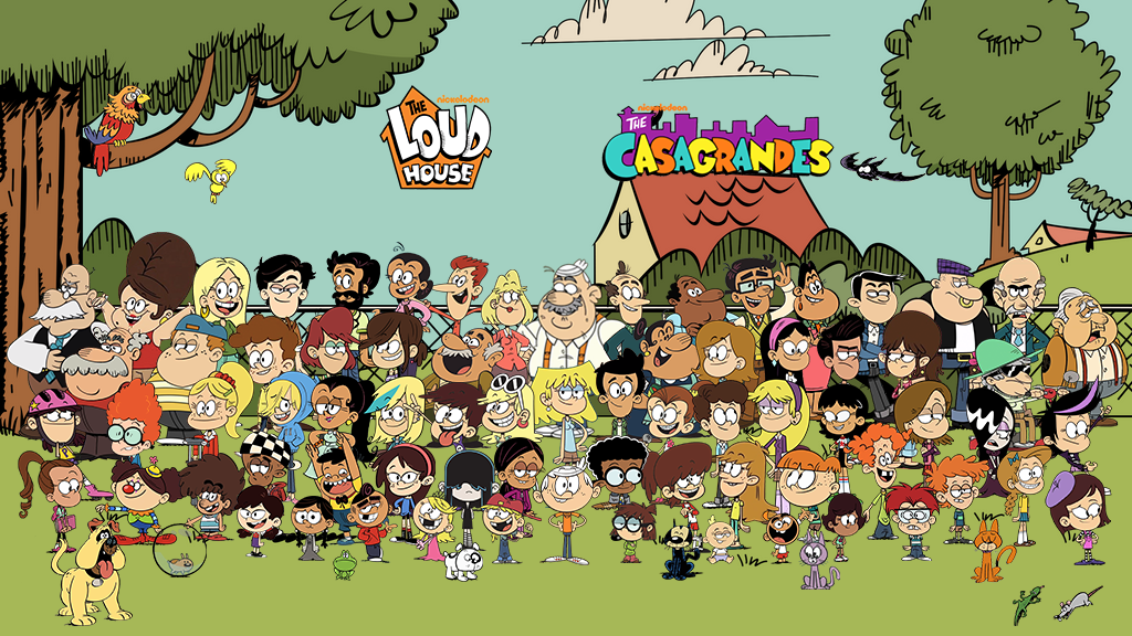The Loud House and The Casagrandes collage by JTom09 on DeviantArt.