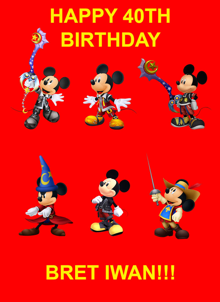 Happy Birthday Bret Iwan! by JTom09 on DeviantArt