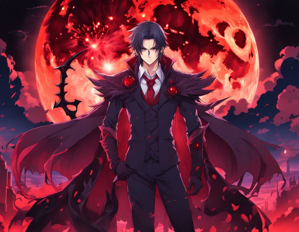 Vampire Blood Moon Python Code Vampire with blood moon by AAron3606 on DeviantArt