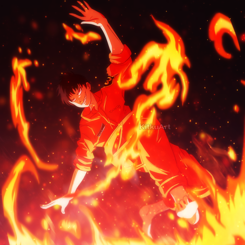 560 Fire Force ideas  anime, fire, shinra kusakabe