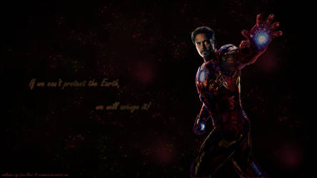 Iron Man wp by ViraMors