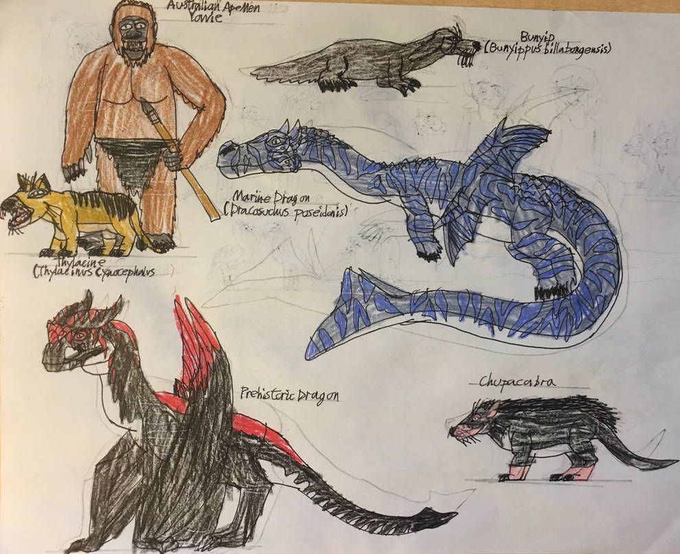 Cryptid and Mythical Creatures Speculation by TyThom1999 on DeviantArt