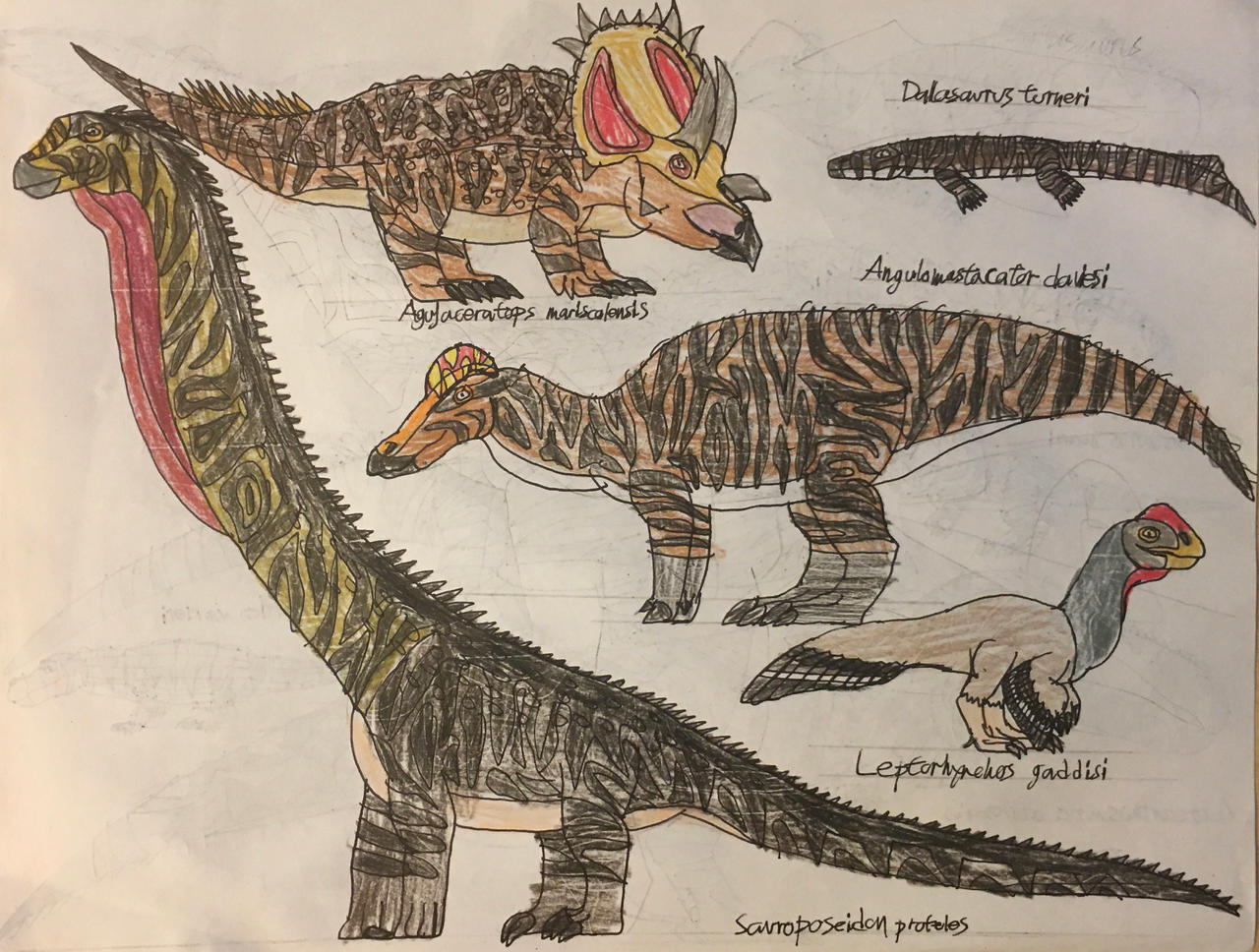 Delasaurus Texas Dinosaurs and Mesozoic Creatures #2 by TyThom1999 on DeviantArt