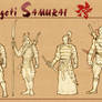 Serengeti Samurai- Characters
