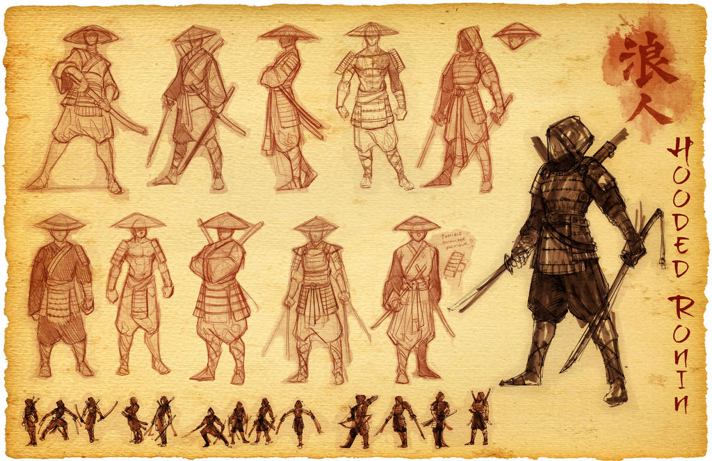 Hooded Ronin - Visual development of the Ronin. by Atomic-Hermit on ...