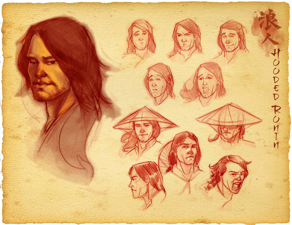 Hooded Ronin - Visual development of the Ronin. by Atomic-Hermit on ...