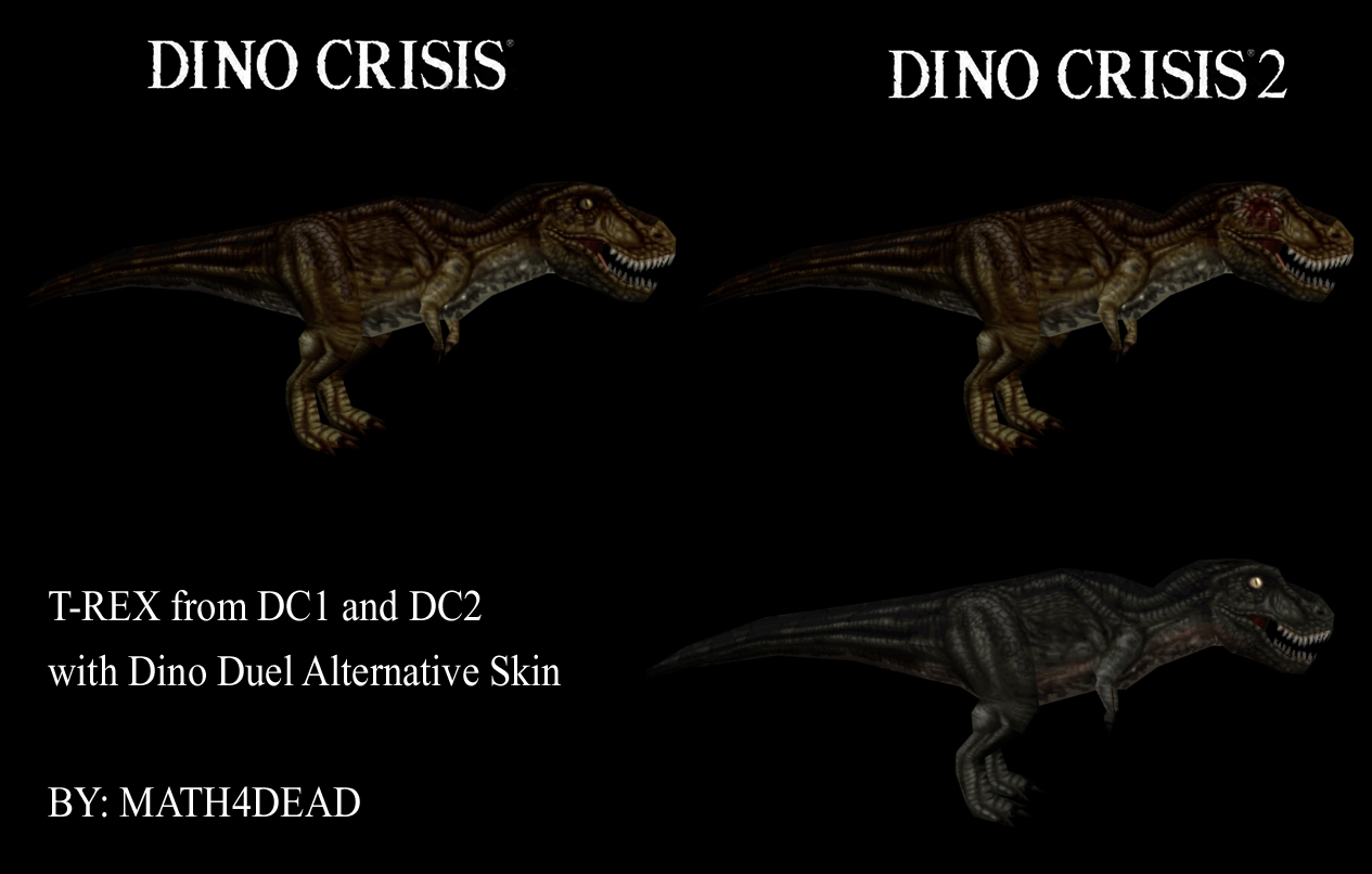 Dino Crisis 1 - 2 : T-REX Model.