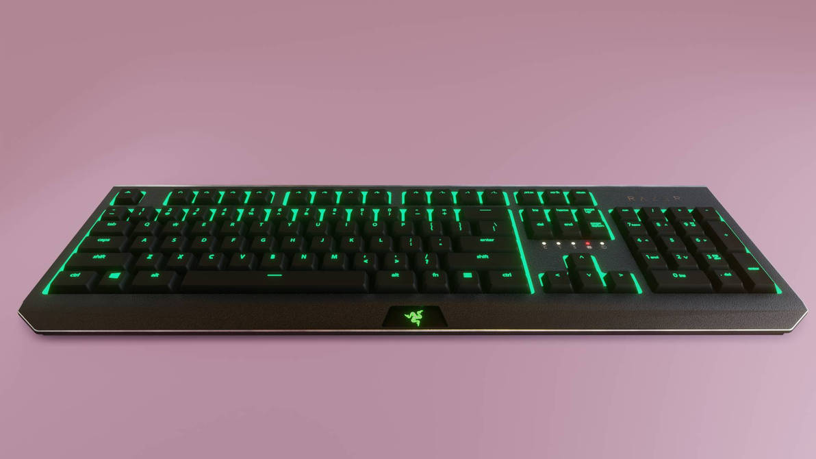 Razer Keyboard by Valem3d on DeviantArt
