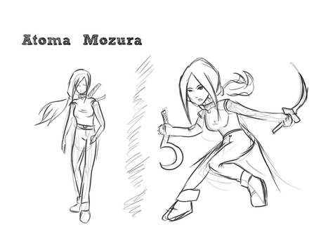 Mozura - Character concept