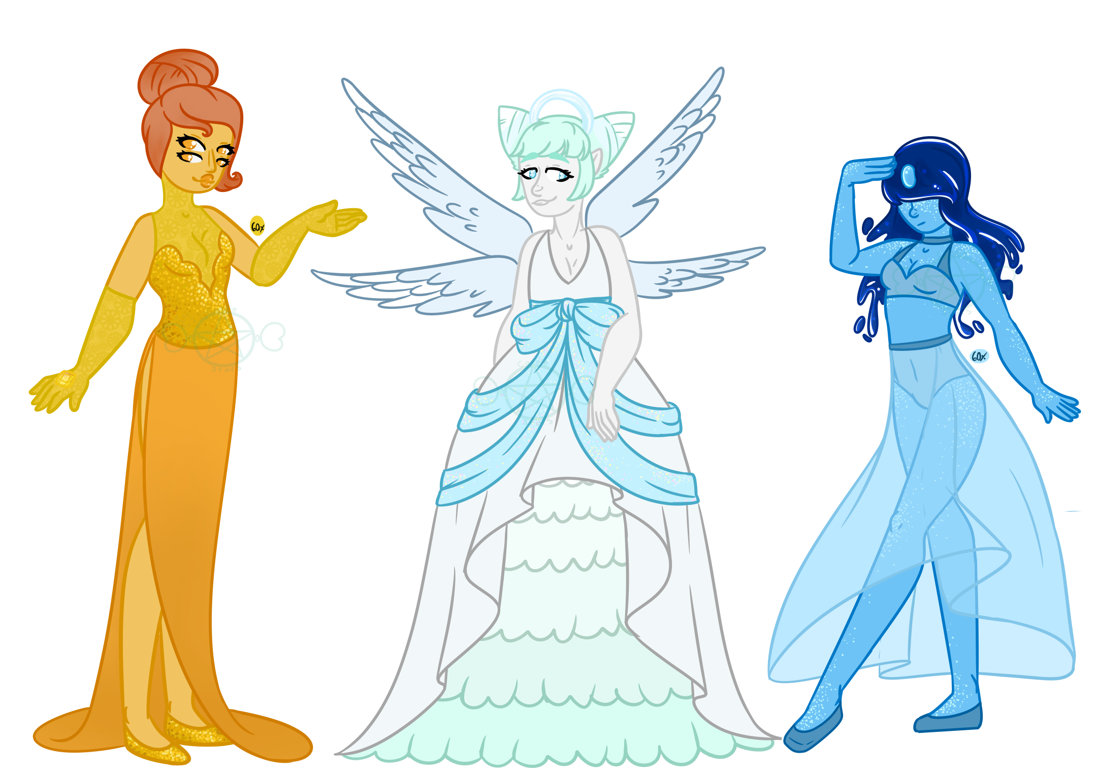 Fancy Aura Quartz Adopts (1 OPEN)