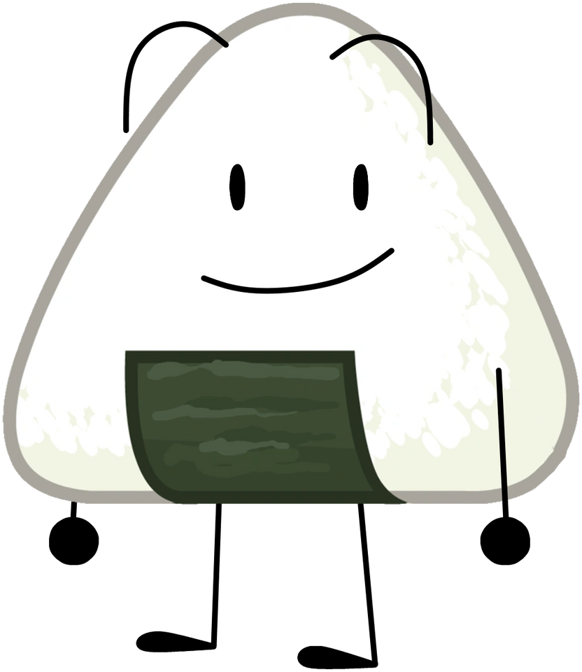 Rice Bfdi Onigiri from Battle for Dream Island by skinnybeans17 on DeviantArt