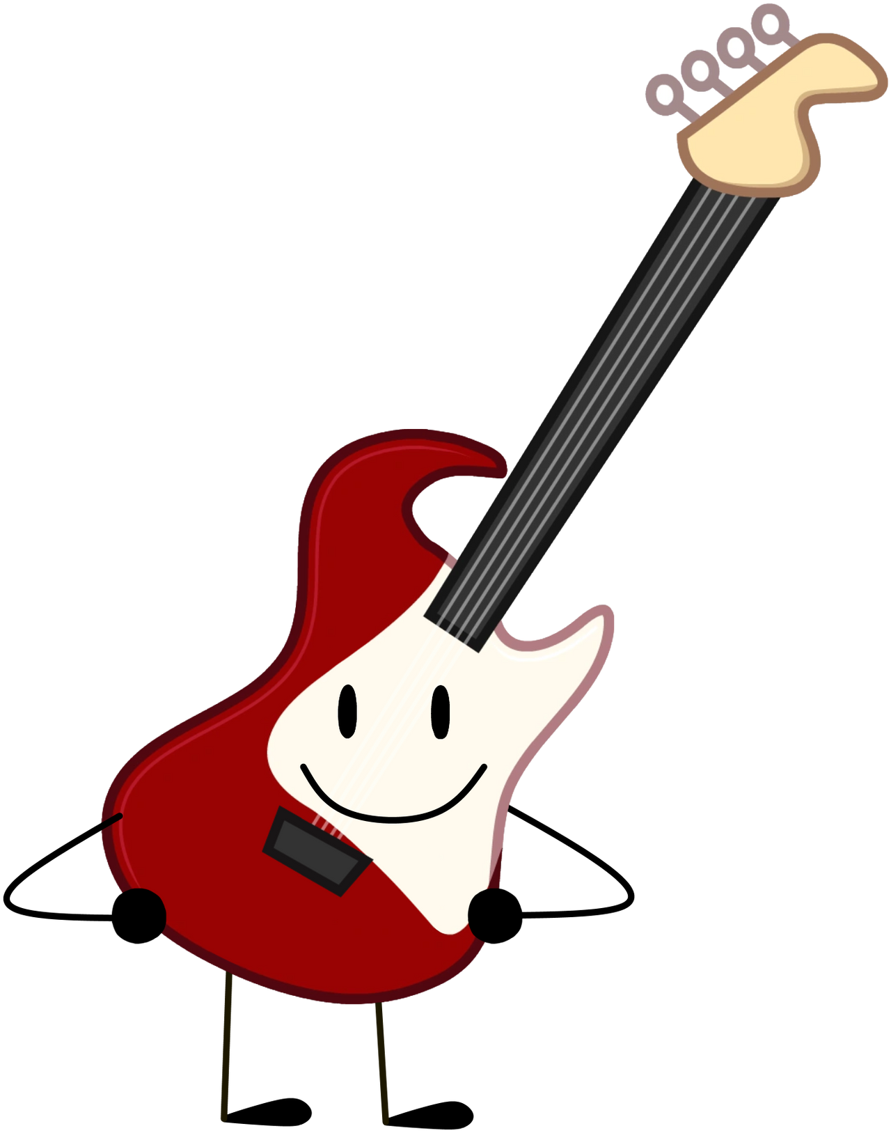 Electric Guitar from Battle for Dream Island Mini by skinnybeans17 on ...