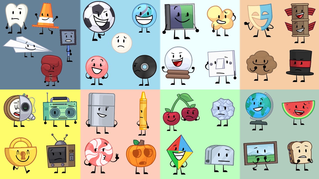 Object Asset Bfb If Object Overload Characters were on BFB Teams by skinnybeans17 on ...