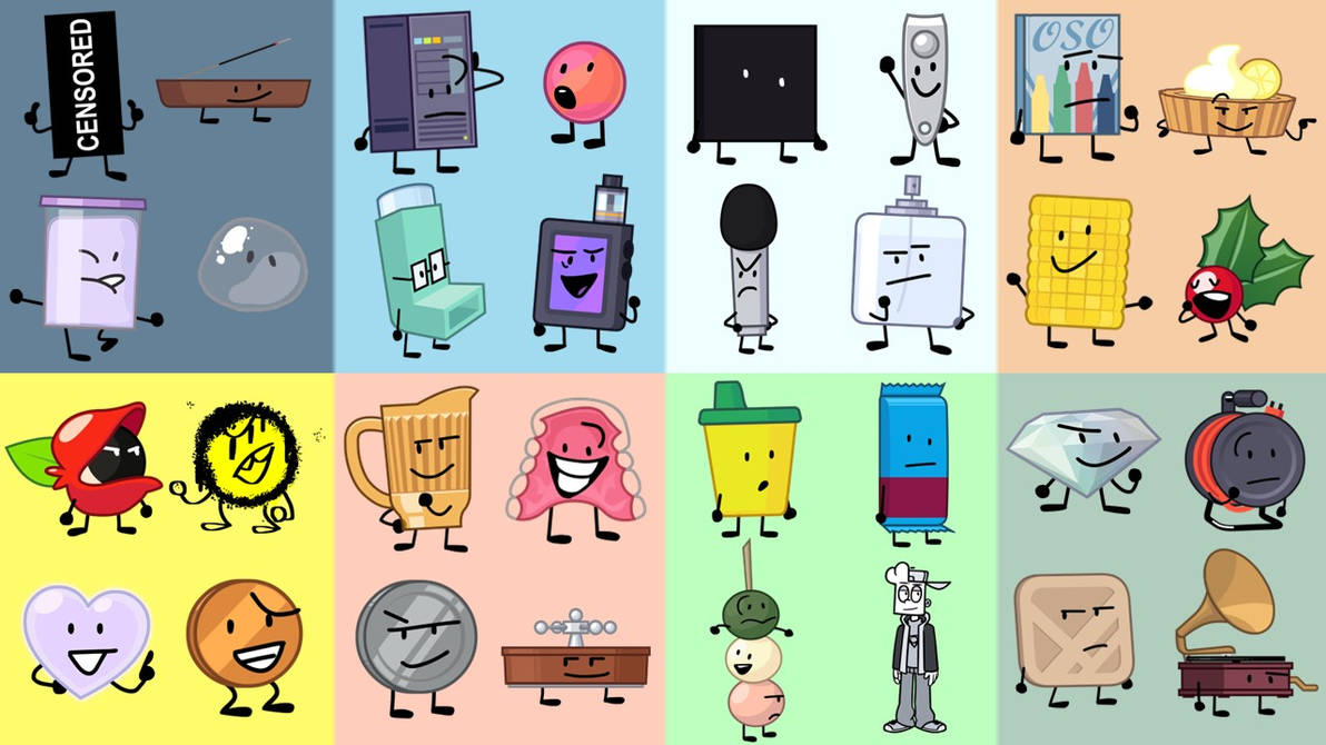 Object Show Dango If Open Source Object Characters were on BFB Teams by skinnybeans17 on ...