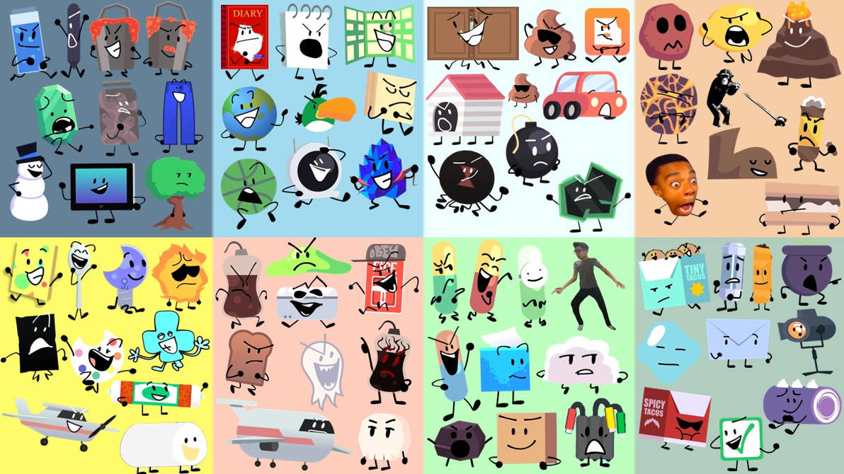 If Daily Object Show Characters were on BFB Teams by skinnybeans17 on ...