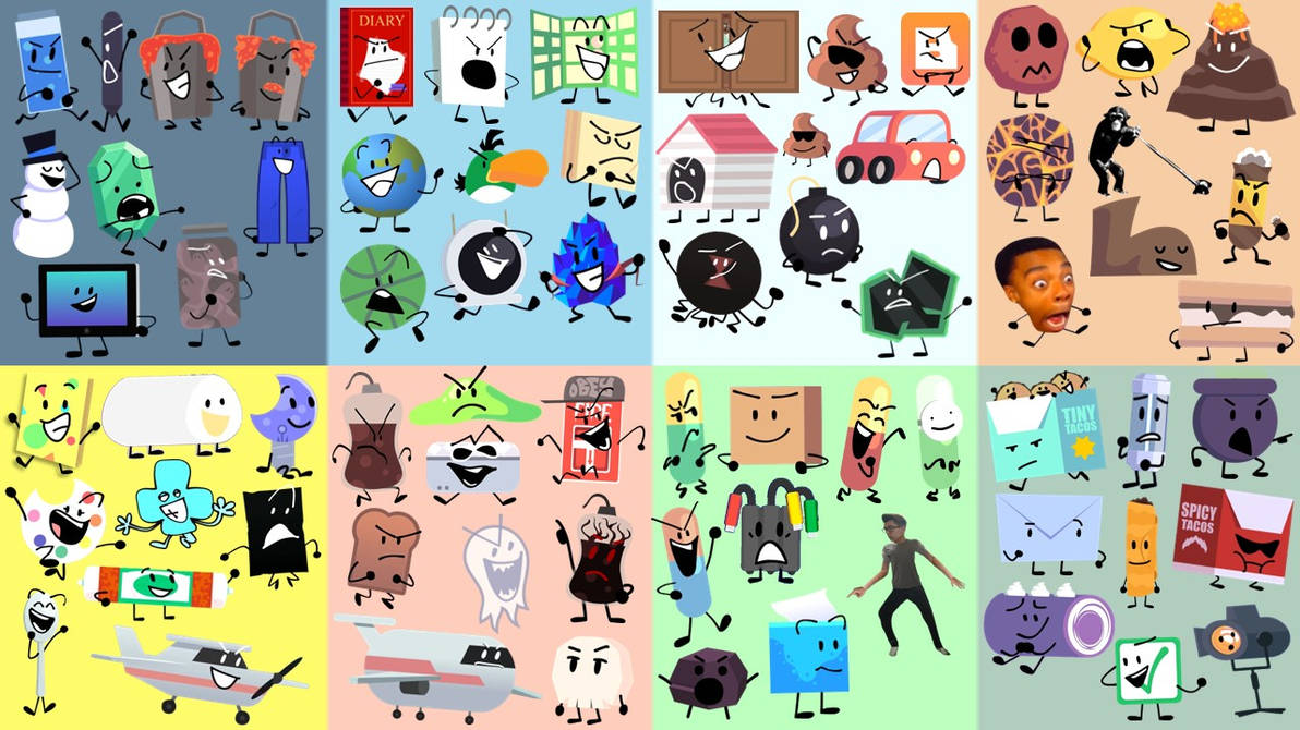 If Daily Object Show Characters were on BFB Teams by skinnybeans17 on ...