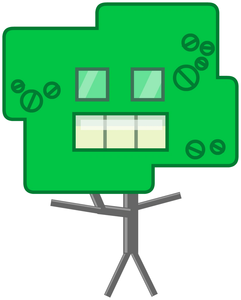 Robot Tree from Battle for Dream Island by skinnybeans17 on DeviantArt