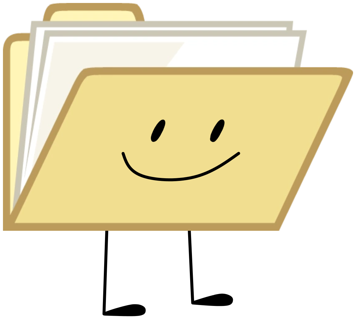 File Folder from Battle for Dream Island by skinnybeans17 on DeviantArt