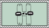 L (Alphabet Lore) Stamp by skinnybeans17 on DeviantArt