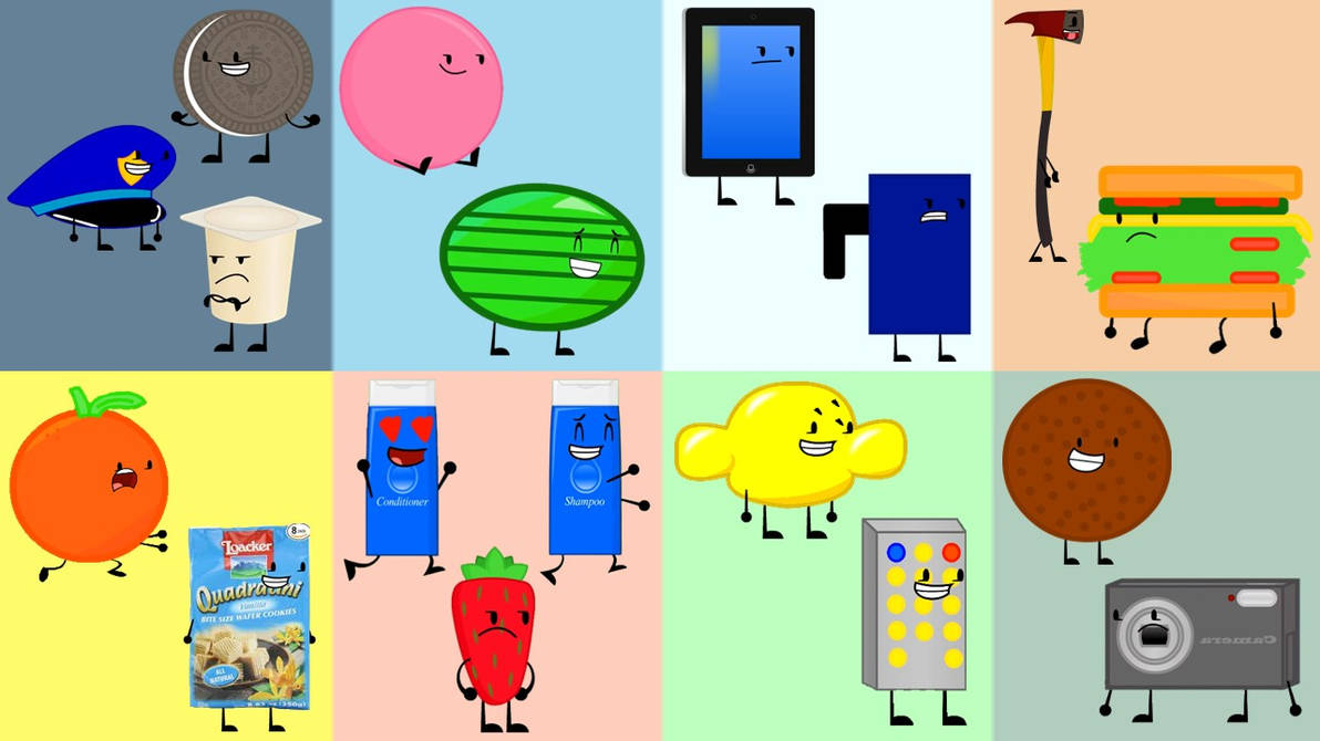 If Object Illusion Characters were on BFB Teams by skinnybeans17 on ...