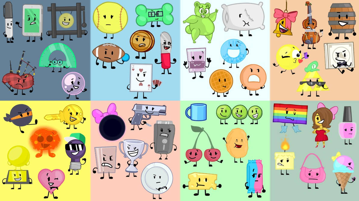 Object Asset Bfb Object Players + Level Up Characters on BFB Teams by skinnybeans17 on ...