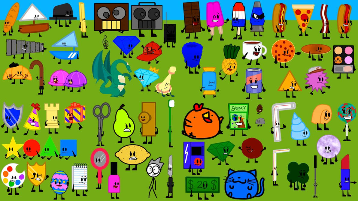 Brawl of the Objects Characters by skinnybeans17 on DeviantArt