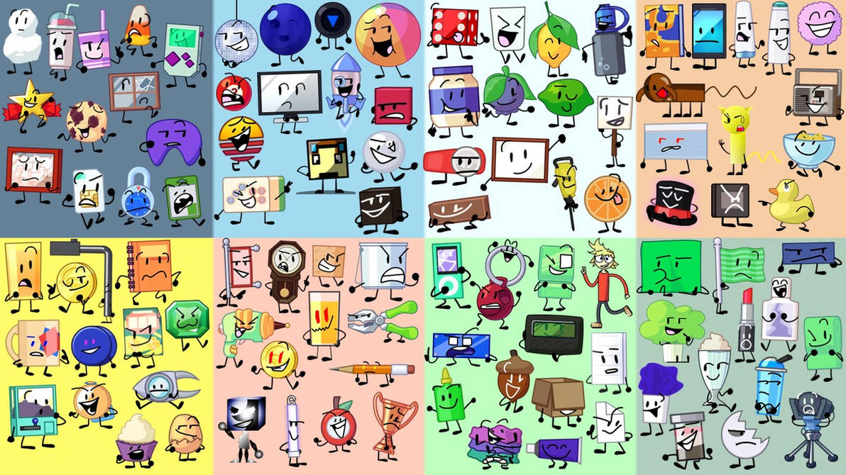 Object Asset Bfb If Village of Objects Characters were on BFB Teams by skinnybeans17 on ...