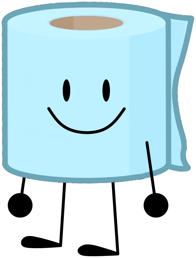 Toilet Paper from Inanimate Insanity by skinnybeans17 on DeviantArt