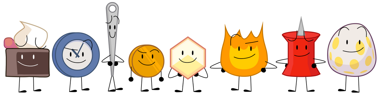 The Losers! from Battle for BFDI by skinnybeans17 on DeviantArt