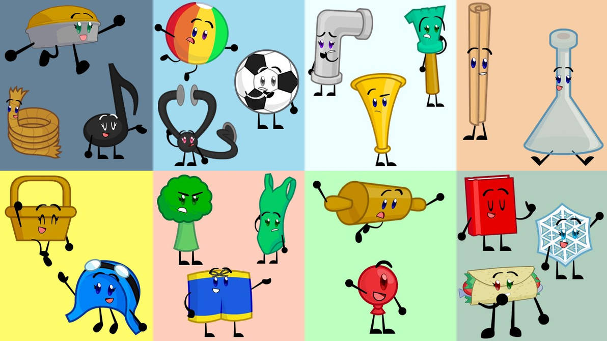 If Object Trek Characters were on BFB Teams by skinnybeans17 on DeviantArt