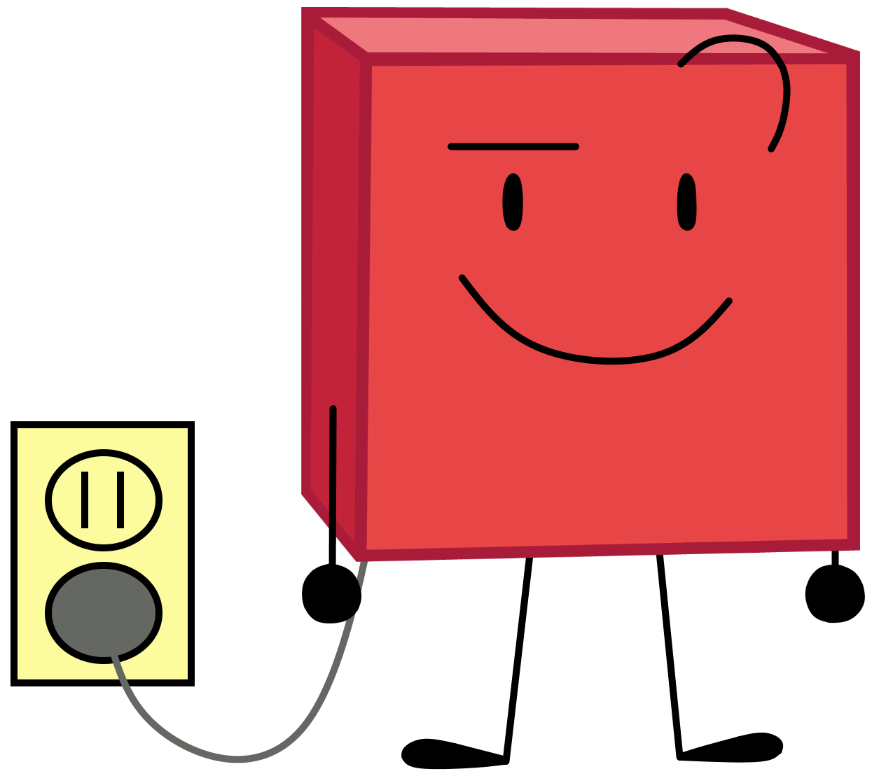 Electric Blocky from BFDI Mini Replicas by skinnybeans17 on DeviantArt