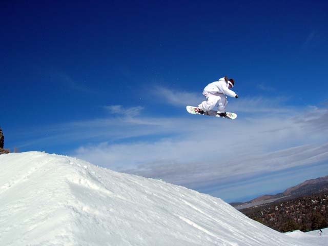 snowboarding