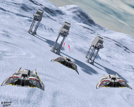 Battle of Hoth III by tkdrobert