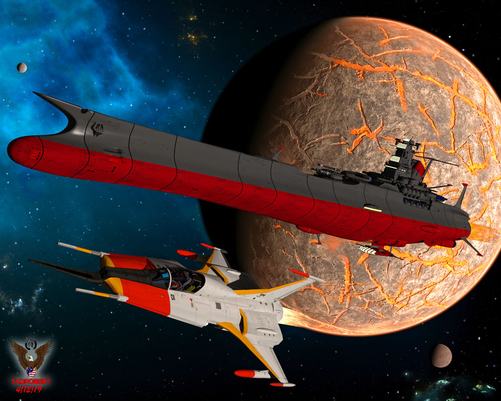 Space Battleship Yamato (Star Blazers) by tkdrobert