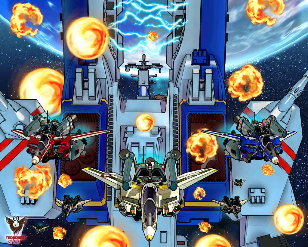 Robotech Super Veritechs by tkdrobert
