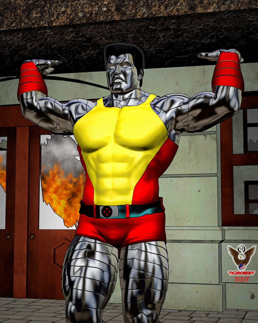 X-Men: Colossus by tkdrobert