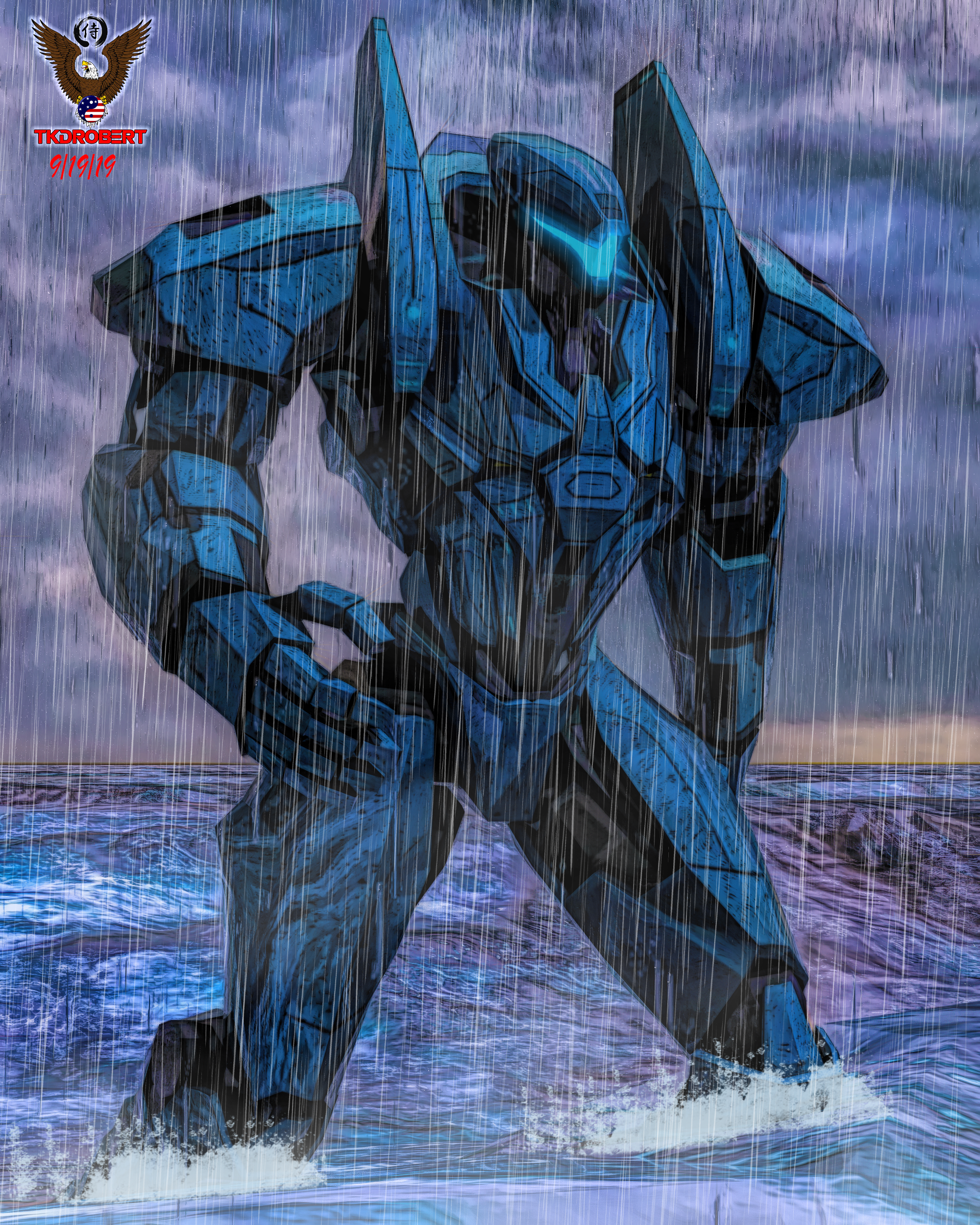 Pacific Rim: November Ajax (Comicbook Style) by tkdrobert