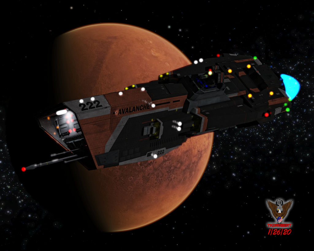 The Expanse: Martian Warship by tkdrobert