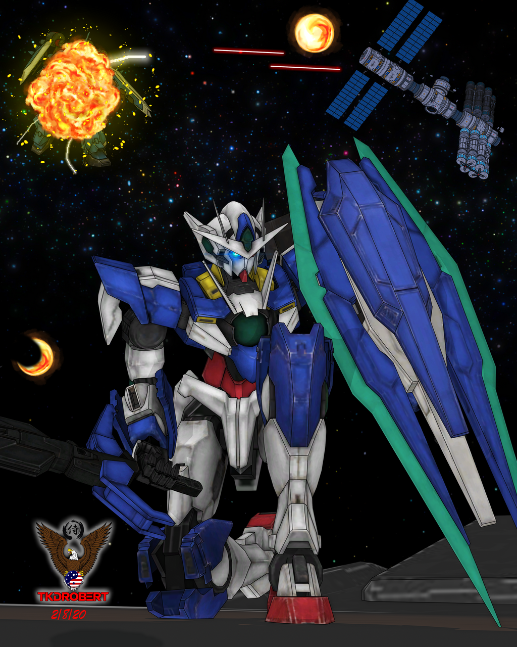 Gundam00 (Toon) by tkdrobert