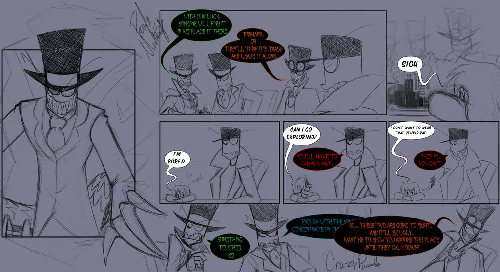 Random Comic Character Random Comic Page by CrazyPamela on DeviantArt