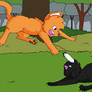 Firestar and Scourge