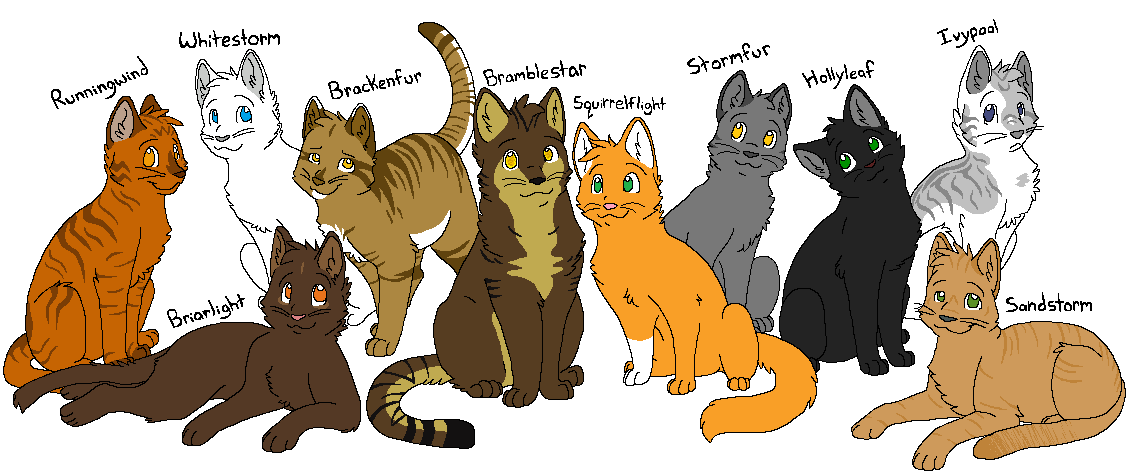 My favorite characters from Warrior Cats – by peachholic – BlogClan