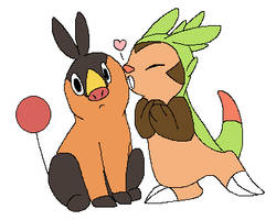 Tepig/Chespin