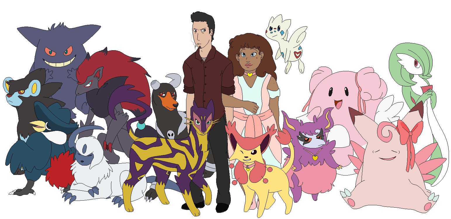 Jasper and Fae's Pokemon Team