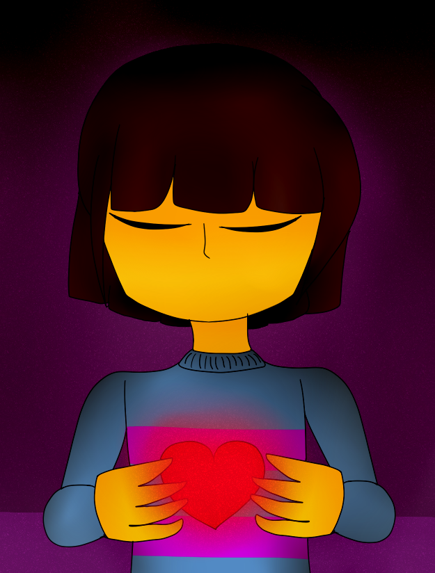 Undertale Fanart - Frisk by ScarlettFoxx1 on DeviantArt
