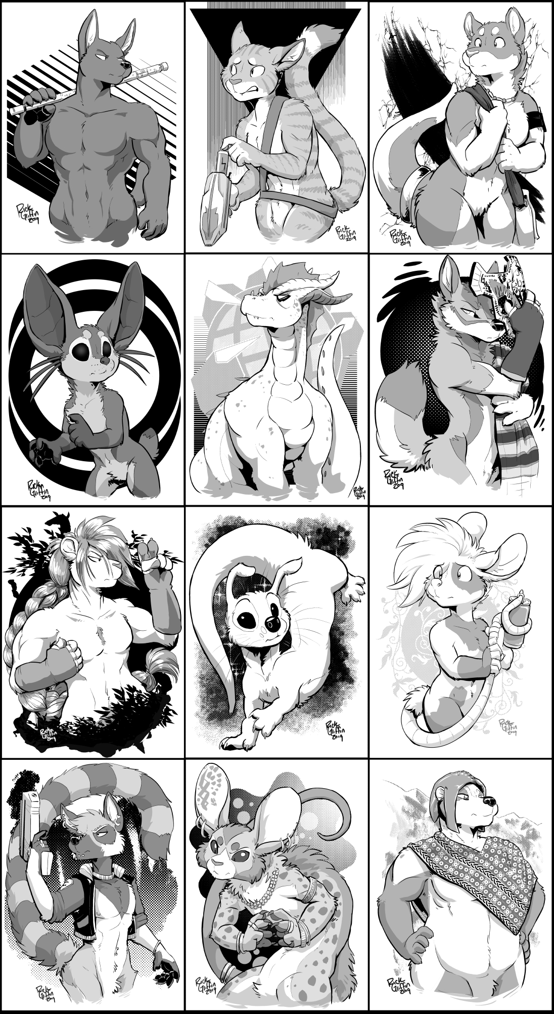 Tales of Hayven Celestia species collage